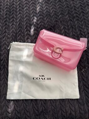 Coach Pink  Jelly Crossbody Bag